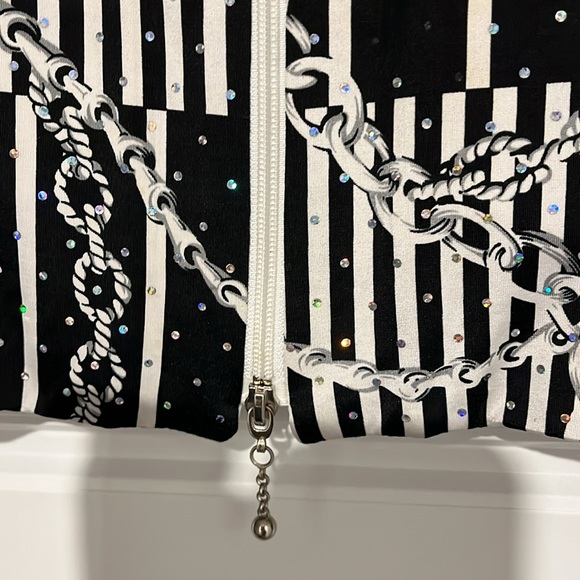 Vintage Joseph Ribkoff bomber/jacket size 16. - Picture 5 of 10